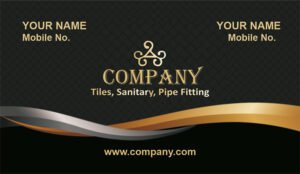 Spot UV Visiting Card