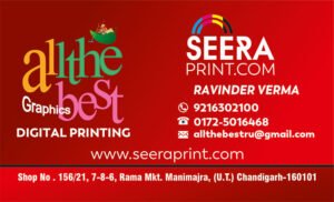 Die Cut Visiting Cards