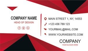 Standard Visiting Card