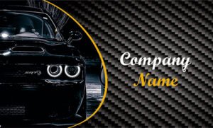 Spot UV Texture Visiting Card Design 2