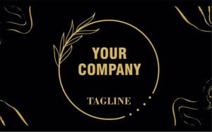 Matt Lamination Visiting Card Design 4